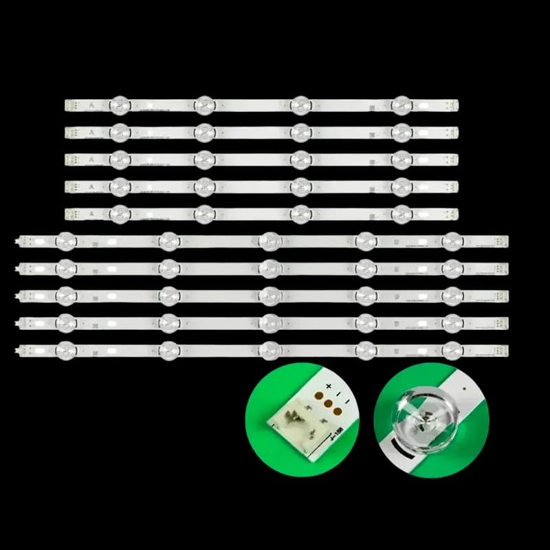 Kit De Barras Led Compatible Con Televisores Modelo 50L - BA047