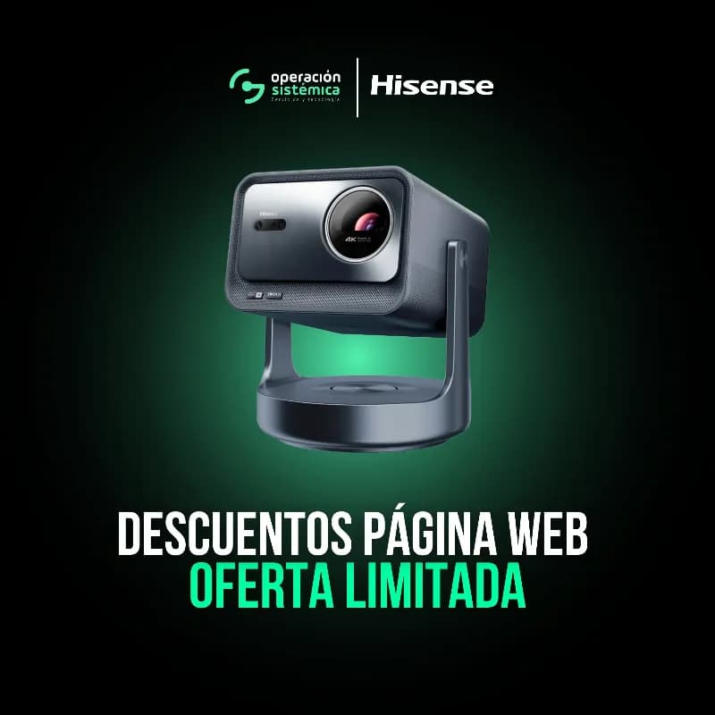 Mini Proyector Hisense Láser | C2 Ultra 4K | Thricroma - TV-80