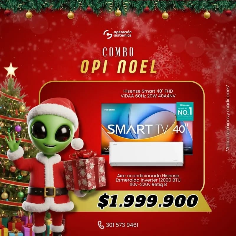 Combo Opi Noel - Operación Sistémica - CB-17
