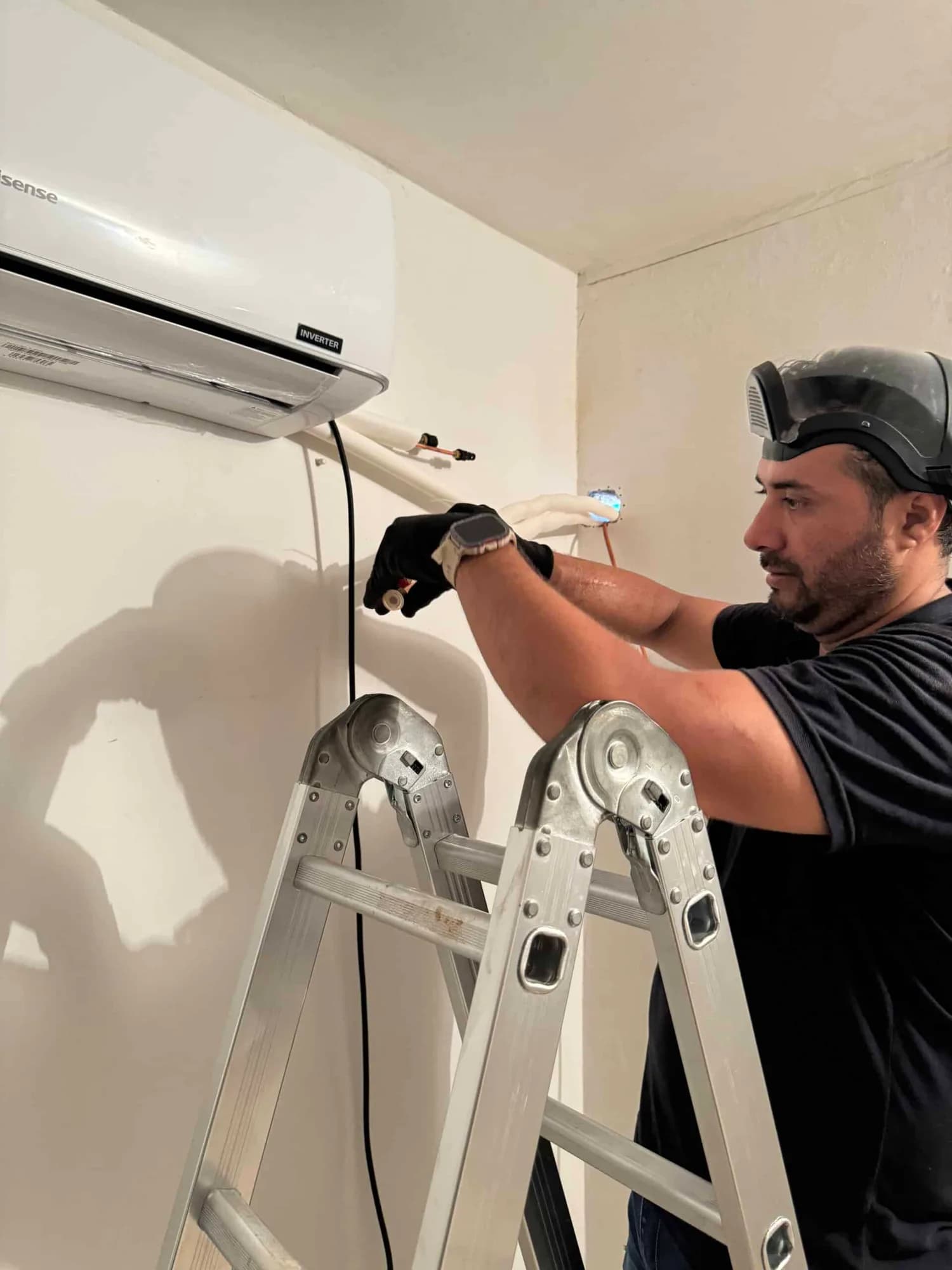 Instalación de aire acondicionado por Operación Sistémica