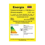 Aire acondicionado HISENSE Luso Inverter 12000 BTU 110v