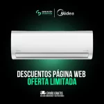 Aire Acondicionado Midea SILK Inverter 24000 BTU 220V