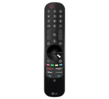 Control Remoto LG Magic AN-MR22GN en vista frontal para televisores Smart TV.