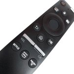 Control Remoto Smart TV Samsung BN59-01312M Comando de Voz Tecla Netflix [Office Room] [D5] + Alimentador AR1 + Alimentador AP1