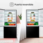 Nevera Hisense BCD-468W con puerta reversible para mayor flexibilidad