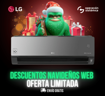 Aire Acondicionado LG Artcool, en operación sistémica, todo al mejor precio.