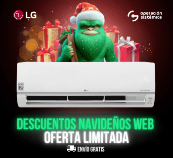 Aire Acondicionado LG VM122C7, en operación sistémica, todo al mejor precio.