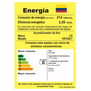 Aire Acondicionado LG 18000 BTU Inverter 220V características, opiniones sobre Aire Acondicionado LG 18000 BTU Inverter 220V, mejores precios de Aire Acondicionado LG 18000 BTU Inverter 220V, comparativas de Aire Acondicionado LG 18000 BTU Inverter 220V, ofertas en Aire Acondicionado LG 18000 BTU Inverter 220V, dónde comprar Aire Acondicionado LG 18000 BTU Inverter 220V, reseñas de Aire Acondicionado LG 18000 BTU Inverter 220V, descuentos en Aire Acondicionado LG 18000 BTU Inverter 220V, especificaciones técnicas de Aire Acondicionado LG 18000 BTU Inverter 220V, garantía para Aire Acondicionado LG 18000 BTU Inverter 220V