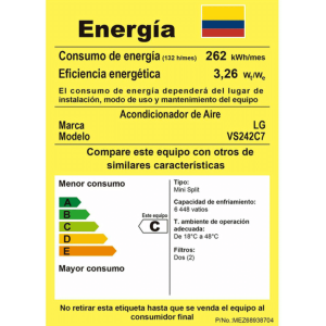 Aire Acondicionado LG 24000 BTU Inverter 220V VS242C7 características, opiniones sobre Aire Acondicionado LG 24000 BTU Inverter 220V VS242C7, mejores precios de Aire Acondicionado LG 24000 BTU Inverter 220V VS242C7, comparativas de Aire Acondicionado LG 24000 BTU Inverter 220V VS242C7, ofertas en Aire Acondicionado LG 24000 BTU Inverter 220V VS242C7, dónde comprar Aire Acondicionado LG 24000 BTU Inverter 220V VS242C7, reseñas de Aire Acondicionado LG 24000 BTU Inverter 220V VS242C7, descuentos en Aire Acondicionado LG 24000 BTU Inverter 220V VS242C7, especificaciones técnicas de Aire Acondicionado LG 24000 BTU Inverter 220V VS242C7, garantía para Aire Acondicionado LG 24000 BTU Inverter 220V VS242C7