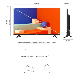 Televisor Hisense 50 pulgadas LED UHD 4K Smart TV 50A6K, Comprar Hisense 50A6K Smart TV, Precio Televisor LED 50 pulgadas Hisense, Ofertas Smart TV Hisense 50 UHD 4K, Hisense 50 pulgadas LED TV comprar, Dónde comprar Hisense 50A6K LED Smart TV, Televisor Hisense 50A6K UHD 4K precio, Mejores ofertas Hisense 50 pulgadas Smart TV UHD, Compra online Hisense LED TV 50 pulgadas Smart, Descuentos Hisense 50 UHD 4K LED Smart TV.