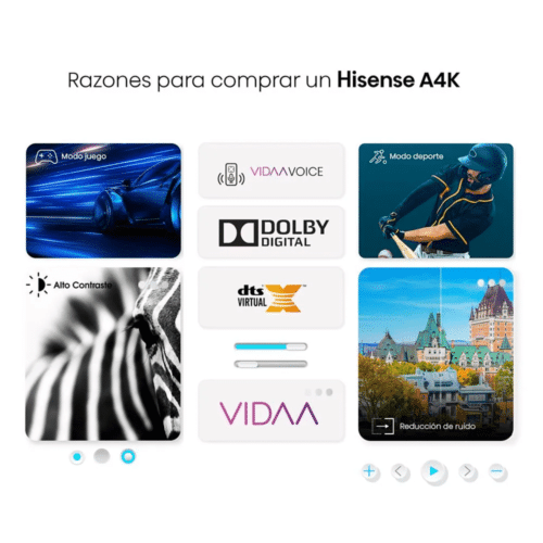 Televisor HISENSE 32 Pulgadas LED Hd Smart TV 32A4K, Comprar Televisor Hisense 32 pulgadas LED HD Smart TV 32A4K, Oferta Hisense 32A4K Smart TV, Precio Televisor LED 32 pulgadas Hisense, Descuento Smart TV Hisense 32 HD, Venta Hisense 32 pulgadas LED TV, Compra Hisense 32A4K LED Smart TV, Adquirir Televisor Hisense 32A4K HD, Promoción Hisense 32 pulgadas Smart TV HD, Rebajas Hisense LED TV 32 pulgadas Smart, Ofertas Hisense 32 HD LED Smart TV.