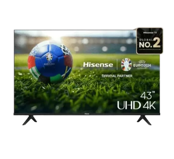 Televisor Hisense 43 pulgadas UHD 4K, patrocinador oficial de la Euro 2024.