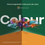 Comparación de colores reales con tecnología Precision Colour de Hisense.