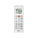 Control remoto del Aire Acondicionado LG Cassette MultiV Indoor Inverter con pantalla digital y botones de ajuste.