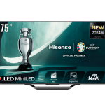 Hisense Televisor Smart 75 pulgadas 75U7N Google TV UHD 4K -MiniLED/HDR -Refresh Rate 144Hz -Quantum Dot Color -Incluye Control Remoto Con Comando De Voz