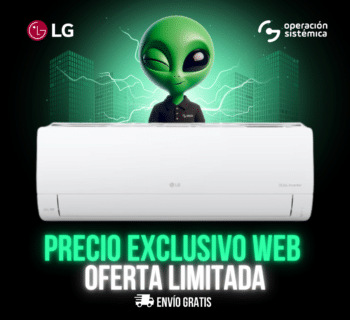 Aire Acondicionado LG Dual Inverter 9000 BTU 220V R32 V09WIN