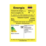 Etiqueta de eficiencia energética del Nevecon Hisense RS223SV5A