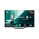 Televisor Hisense 75U7N, modelo oficial de la Euro 2024.