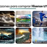 Hisense Televisor Smart 75 pulgadas 75U7N Google TV UHD 4K -MiniLED/HDR -Refresh Rate 144Hz -Quantum Dot Color -Incluye Control Remoto Con Comando De Voz