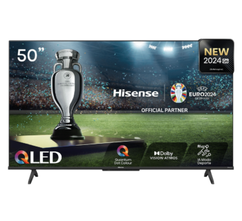 Hisense Televisor Smart 50" 50Q6N Google TV UHD -4K QLED -Quantum Dot Color -Incluye Control Remoto Con Comando De Voz