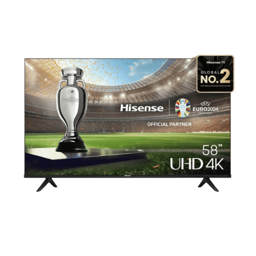 Hisense Televisor Smart 58" 58A6K OS VIDAA UHD | 4K [DTS Virtual X][HDR][Dolby Vision] Control Remoto Con Comando de voz