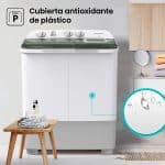 Lavadora HISENSE Carga Superior 10 kg (22lb) WSCB1001P