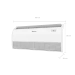 Aire acondicionado Hisense Piso Techo con dimensiones
