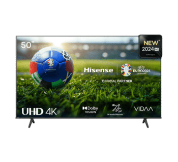 Hisense Televisor Smart 50" 50A6N VIIDA | UHD 4K [Modo Deporte][Dolby Vision] Control Remoto Con Comando De Voz