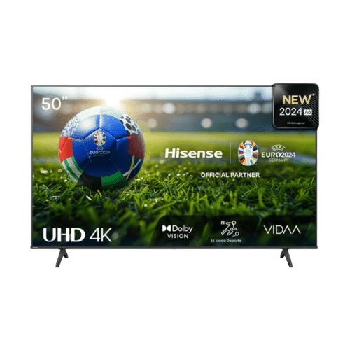 Hisense Televisor Smart 50" 50A6N VIIDA | UHD 4K [Modo Deporte][Dolby Vision] Control Remoto Con Comando De Voz