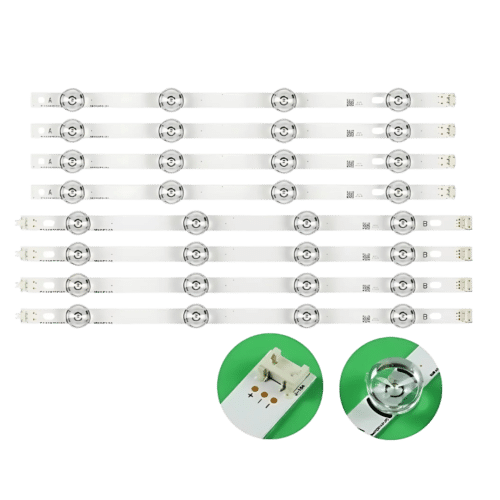 Kit de Barras Led Compatible Con los televisores modelo 42LB550T, 42LB580T, 42LB620T, 42LB650T, 42LF585T, 42LF640T, 42LY340C, 42LY540S, 42LB6500, 42LS33A-5B, 42LY760H