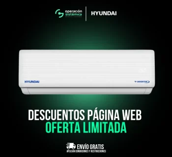 -Aire Acondicionado Hyundai Inverter - al meior precio, solo con nosotros.