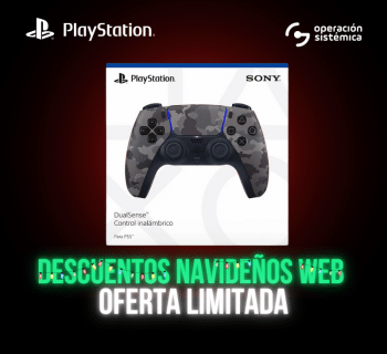 Control para PS5 con camuflado, al mejor precio solo en operación sistémica.