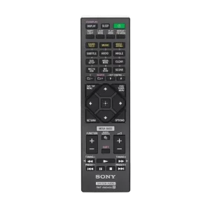 Control Remoto Sony RMT-AM340U [149334111] compatible con MHC-V90DW, diseño ergonómico con funciones avanzadas para control total del sistema de sonido.