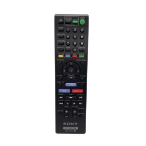 Control remoto original Sony RM-ADP11 para sistemas AV y teatro en casa, botones multimedia dedicados Netflix, SEN y funciones avanzadas claramente visibles.