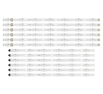 Kit De Barras Led Compatible Con Televisores UN50KU6000KXZL, UN50MU6103KXZL, UN50KU6300FXZA