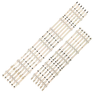 Kit De Barras Led Compatible Con Televisores UN55J6300AKXZL, UN55H6400AKXZL, UN55J5300AKXZL, HG55NE470BFXZA, HG55NE690BFXZA, UN55J5500AFXZX, UN55H6350AFXZC, UN55H6300, LH55DBEPLGA/GO, LH55DCEPLGA/GO, LH55DMEPLGA/GO