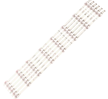 Kit De Barras Led Compatible Con Televisores 65A6GA, HZ65A57E, HZ65E3D