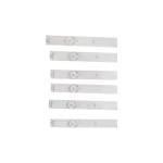 Kit De Barras Led Compatible Con Televisores TC-43ES630H, TC-43DS630H