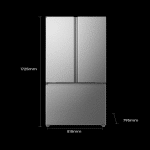 Nevecon HISENSE No Frost Congelador Inferior 625 Litros BCD625 RF220SI5A