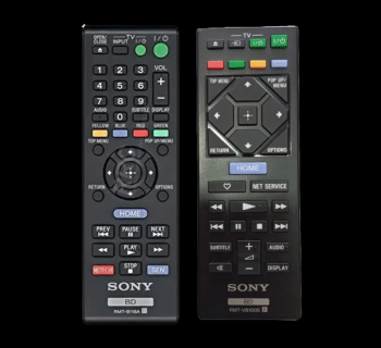 Controles para Blu-ray