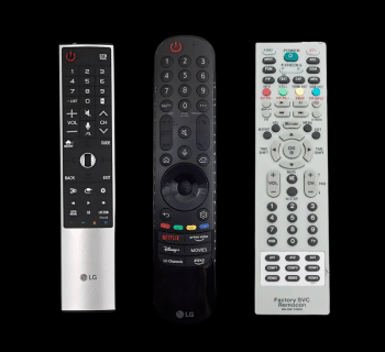 Controles para televisor