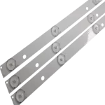 Kit de Barras LED de repuesto para televisores CLED-43SME3 y CLED-43A03, estructura resistente y óptima distribución de luz.