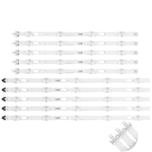 Kit de Barras LED compatible con televisores UN40KU6000KXZL [FA01] y UN40JU6100KXZL [VH03], iluminación uniforme y de alta calidad.