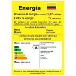 Etiqueta de eficiencia energética de la lavadora Hisense WT5T2325DT