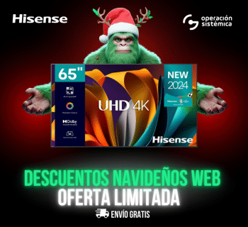 Hisense Televisor 65" Smart 65A6N, en operación sistémica, todo al mejor precio.