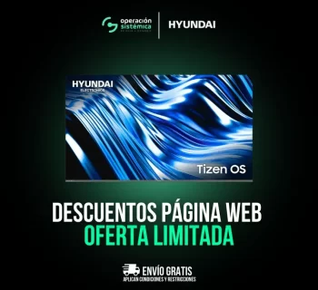 Oferta especial de Hyundai TV 55 pulgadas con envío gratis.