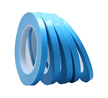 Unidad de Cinta Térmica Importada, 50 m x 10 mm -Blue Tape