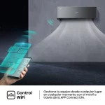 Control Wi-Fi del aire acondicionado Hisense Energy Pro Inverter 12.000 BTU, mostrando el manejo remoto mediante la app