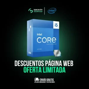 Promoción del procesador Intel Core i5-13600K con descuentos en Operación Sistémica.