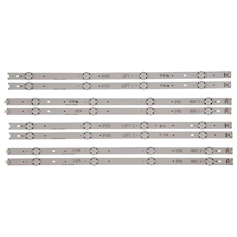 Kit de barras LED para TV LG 49LH573T con distribución uniforme de luz.